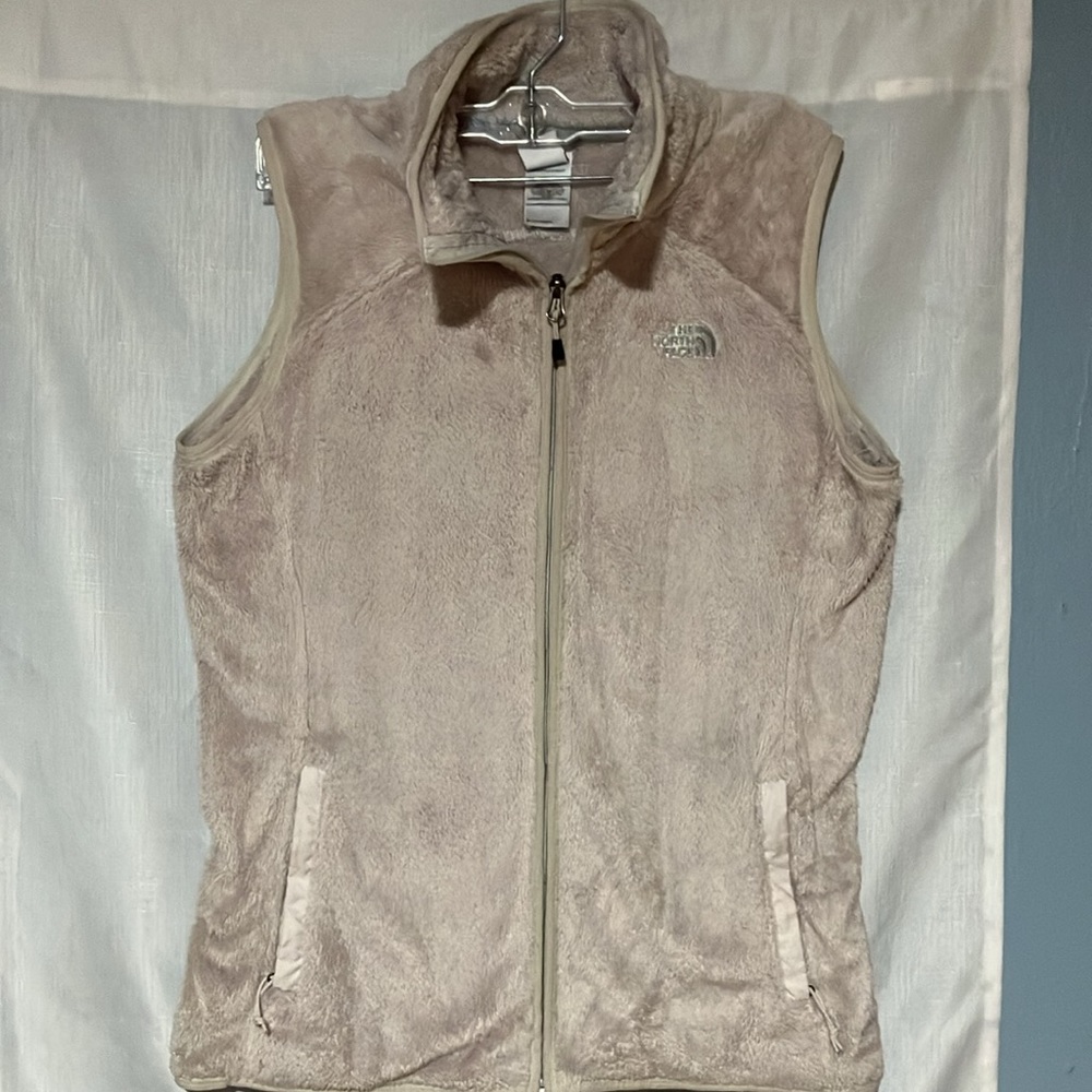 The North Face Women's Beige Fleece Vest - Picture 5 of 6